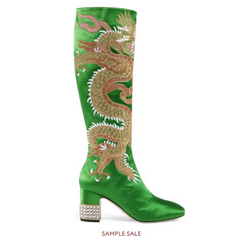 gucci dragon boots.